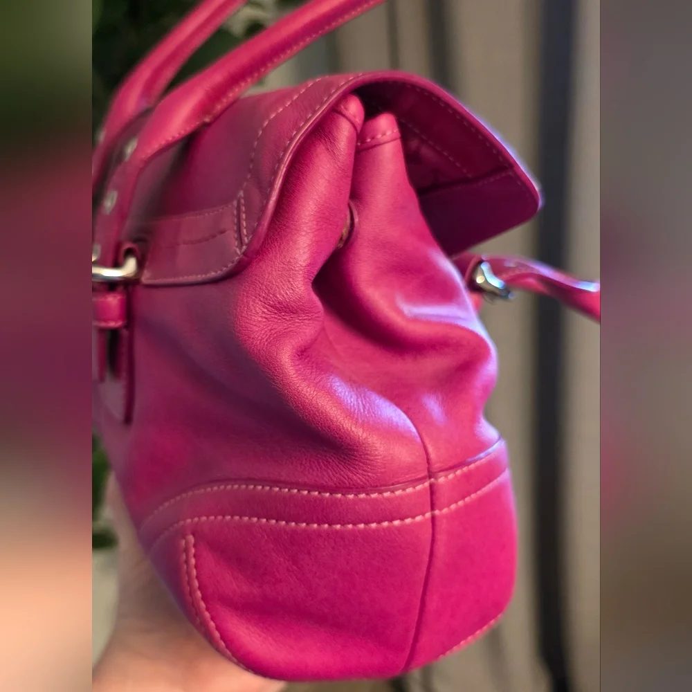 Coach Vintage Hampton Soho Pink Leather 9636 - Picture 9 of 11